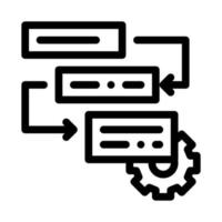 uitrusting algoritme systeem behendig element vector icoon