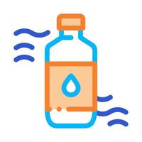 geneeskunde fles biohacking icoon vector illustratie