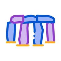 stonehenge icoon vector schets illustratie