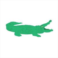 creatief alligator illustratie. vector