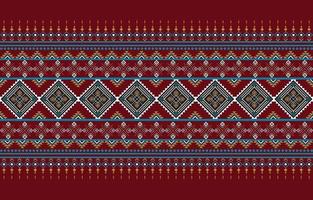 inheems patroon ontwerp. deze is een inheems patroon traditioneel geometrisch. ontworpen voor de textiel industrie, achtergrond, tapijt, behang, kleding, etnisch kleding stof, en inheems patroon abstract. vector