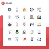 25 creatief pictogrammen modern tekens en symbolen van webpagina seo Samsung kleding geld bewerkbare vector ontwerp elementen