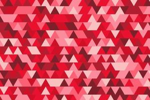 patroon met gevormde meetkundig elementen in helling rood tonen. abstract achtergrond voor ontwerp vector