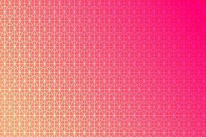 patroon met meetkundig elementen in roze-goud tonen, abstract helling achtergrond vector