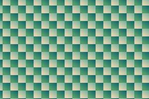 patroon met meetkundig elementen in licht groen tonen. abstract achtergrond vector