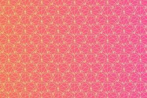 patroon met meetkundig elementen in roze goud tonen helling abstract achtergrond vector