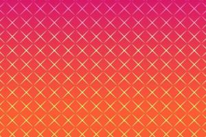 patroon met meetkundig elementen in roze-oranje tonen. abstract helling achtergrond vector