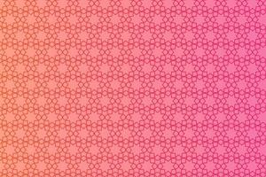 patroon met meetkundig elementen in roze-goud tonen. abstract helling achtergrond vector