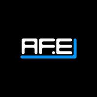 afe brief logo creatief ontwerp met vector grafisch, afe gemakkelijk en modern logo.