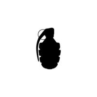 hand- granaat icoon. gemakkelijk stijl Nee oorlog poster achtergrond symbool. hand- granaat merk logo ontwerp element. hand- granaat t-shirt afdrukken. vector voor sticker.