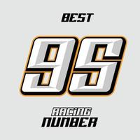 vector racing aantal sjabloon 95