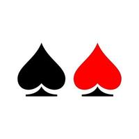 casino logo. poker casino vegas logo sjabloon vector