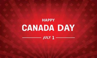 gelukkig Canada dag patriottisch achtergrond behang vector