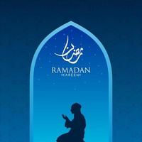 Ramadan poster ontwerp vector