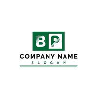 bp brief logo ontwerp vector