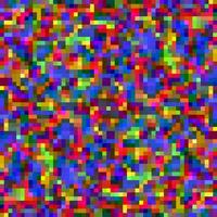 digitaal kleurrijk patroon met rommelig pixels rooster vector