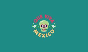 Mexico onafhankelijk dag vector vlak ontwerp