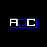ajc brief logo creatief ontwerp met vector grafisch, ajc gemakkelijk en modern logo.
