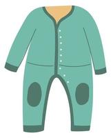 jumpsuit met toetsen voor kinderen, kinderen mode vector