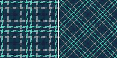 Schotse ruit controleren textiel. kleding stof vector textuur. plaid naadloos achtergrond patroon.