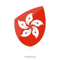 vlag van hong kong. vector