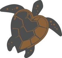 schattig schildpad ontwerp vector