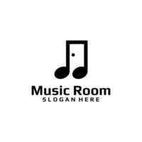 muziek- kamer logo vector