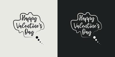 gelukkig Valentijnsdag dag t-shirt typografie belettering ontwerp. romantisch belettering ontwerp.valentines dag t- overhemd ontwerp. illustratie voor prints Aan t-shirts, Tassen en posters , voor snijdend machine. vector