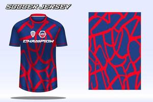 voetbal Jersey sport t-shirt ontwerp mockup voor Amerikaans voetbal club vector