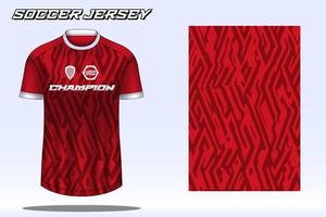 voetbal Jersey sport t-shirt ontwerp mockup voor Amerikaans voetbal club vector