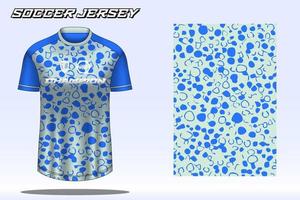 voetbal Jersey sport t-shirt ontwerp mockup voor Amerikaans voetbal club vector