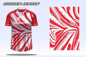 voetbal Jersey sport t-shirt ontwerp mockup voor Amerikaans voetbal club vector