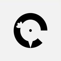 brief c icoon logo met sommige element vector ontwerp sjabloon