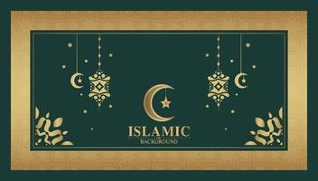 elegante decoratie islamitische achtergrond vector