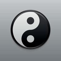 yin yang symbool vector