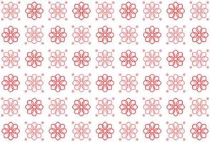 abstract roze bloemen naadloos patroon vector