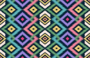 etnisch naadloos patroon. vector meetkundig tribal Afrikaanse Indisch traditioneel borduurwerk achtergrond. Boheems mode. ikat kleding stof tapijt batik ornament chevron textiel decoratie behang boho stijl
