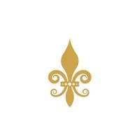 fleur de lis vector pictogram ontwerp