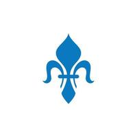 fleur de lis vector pictogram ontwerp