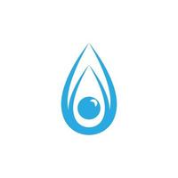 waterdruppel logo sjabloon vector