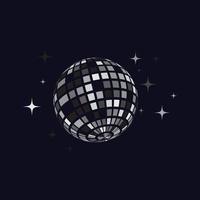 disco bal vector icoon illustratie