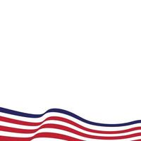 vlag Amerikaans vector icoon illustratie