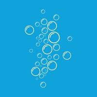 bubbel water vector illustratie