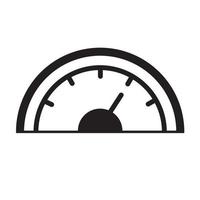 kilometerteller logo, snel snelheidsmeter icoon in modern lijn stijl. het beste voor website, apps mobiel en ai. vector illustratie tekenfilm in vlak stijl geïsoleerd Aan wit achtergrond.