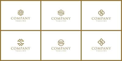 brief s logo ontwerp. luxe abstract meetkundig logo. creatief elegant Vleugels vector monogram symbool.