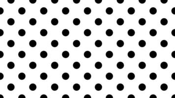 zwart kleur polka dots over- wit achtergrond vector