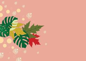 de ontwerp kaart element patroon voor de blad van esdoorn- in van de natuur herfst en Kerstmis vakantie in winter dankzegging en vieren in oktober van elke jaar. vector