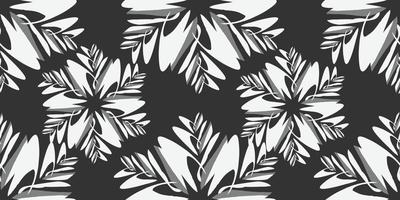 borstel abstract patroon. grunge borstel. textuur. achtergrond. wit en zwart vector. vector