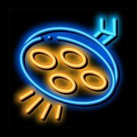 chirurgisch lamp neon gloed icoon illustratie vector