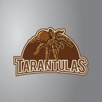 tarantula illustratie ontwerp symbool vector